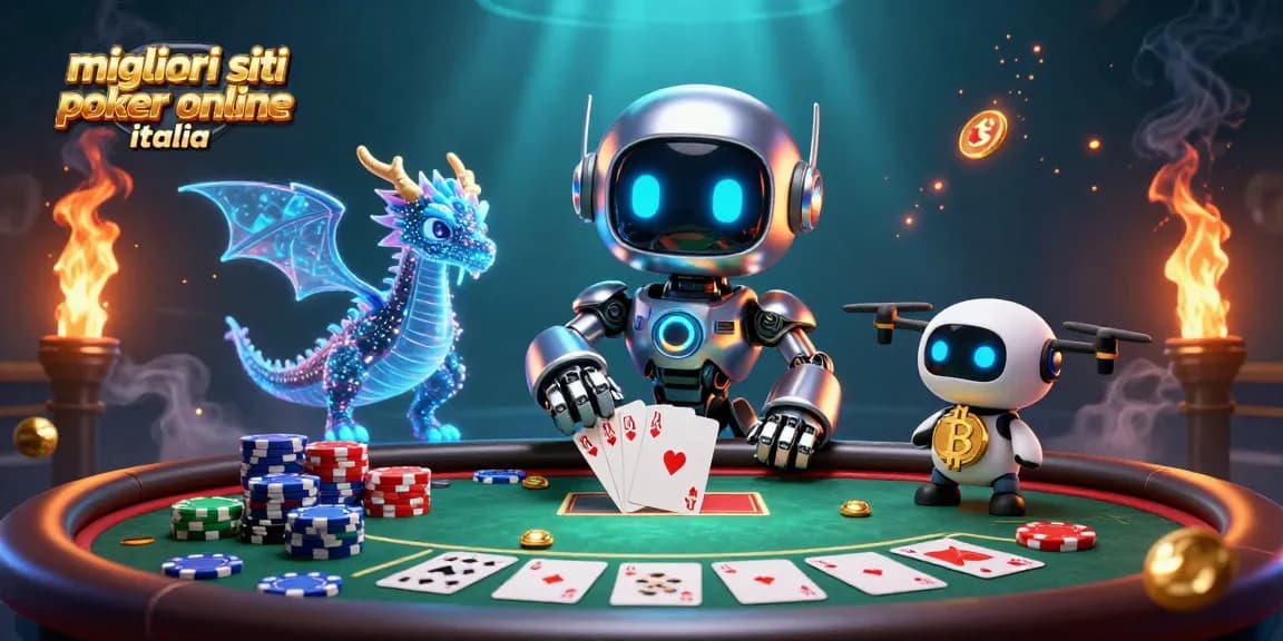 Gioca a poker online nei migliori siti poker online Italia, con tavoli e fiches 3D animati.