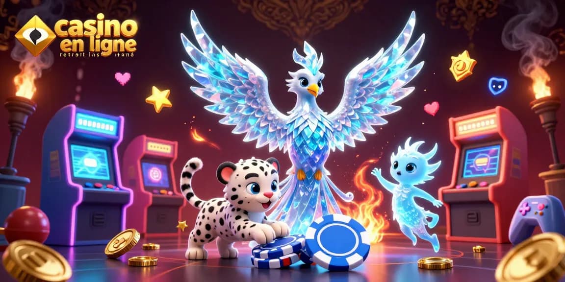 Profitez du casino en ligne retrait instantané avec une fusion d'éléments fantastiques et luxueux.