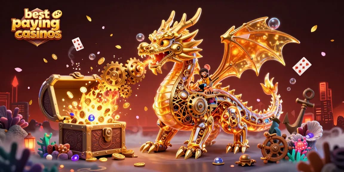 Win big at the best paying online casinos with rich visuals of golden treasures and exciting gameplay elements.