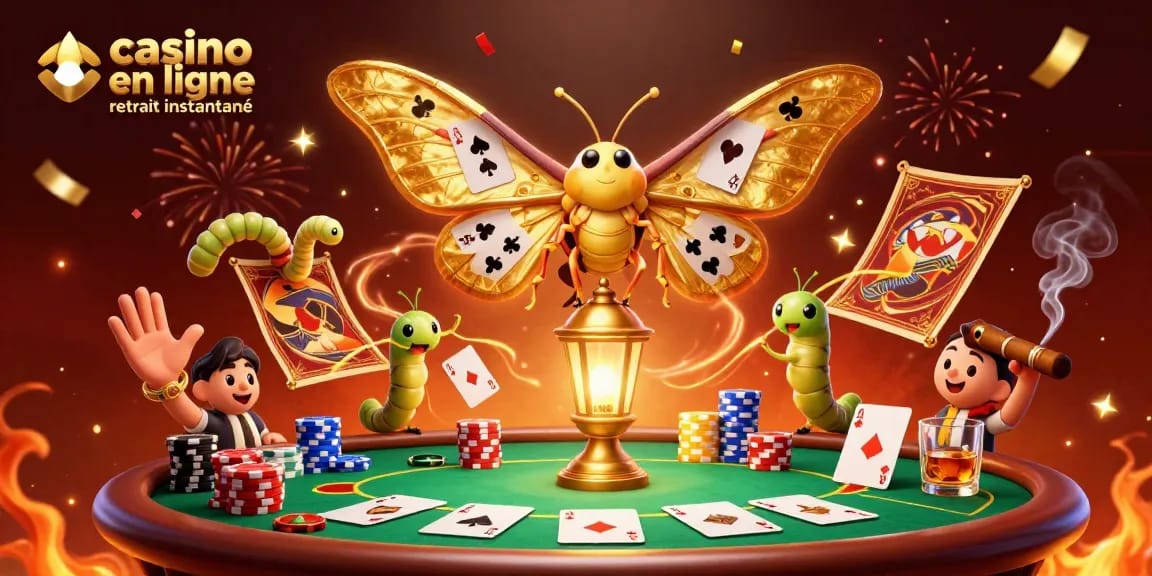 Découvrez le monde fascinant des jeux avec casino en ligne retrait instantané et des scènes captivantes d'un casino.