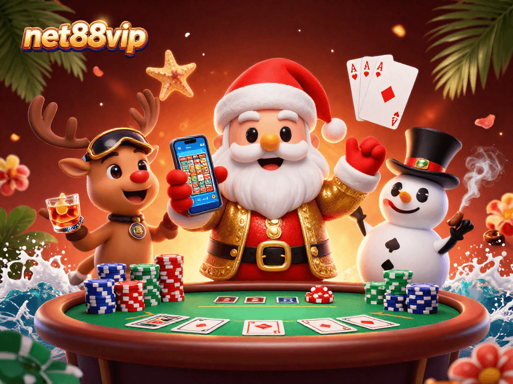 Engage with exciting games at net88vip, featuring vibrant casino characters and thrilling setups.