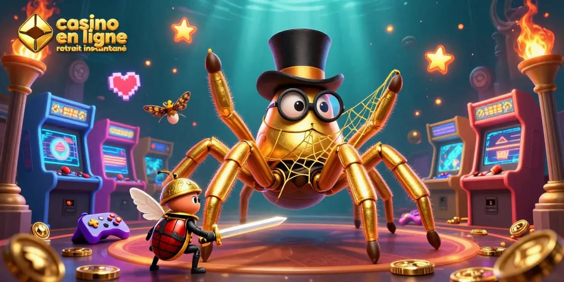 Profitez d'un casino en ligne retrait instantané avec une scène dynamique de jeux 3D