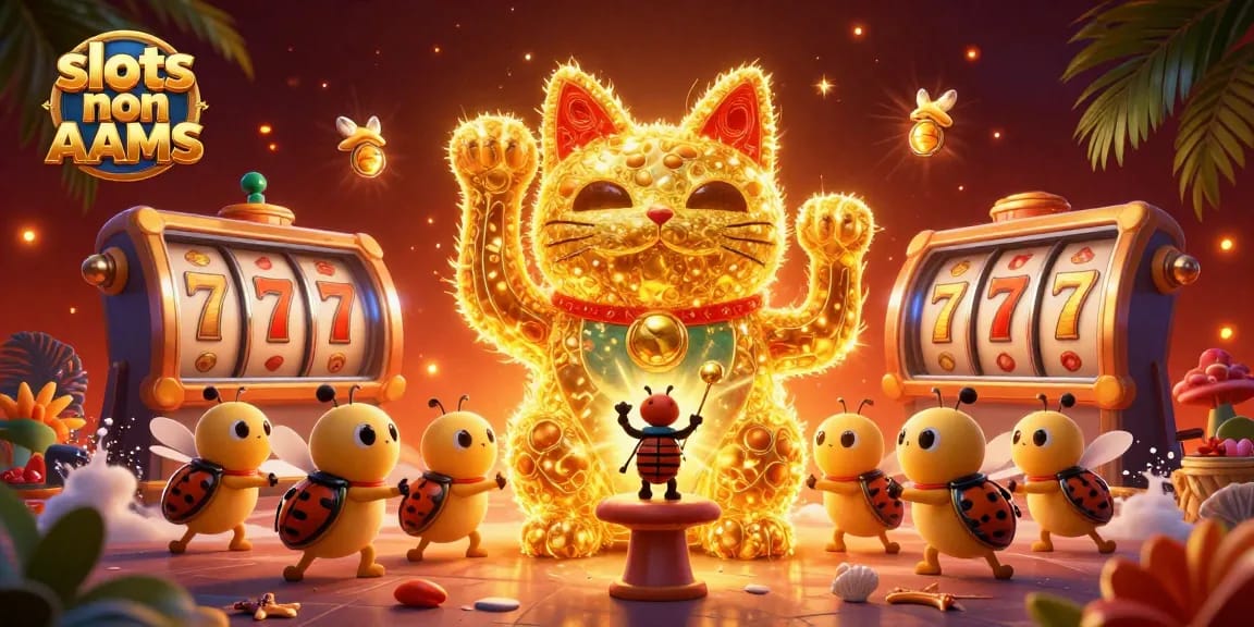 Gioca alle slots non AAMS e vinci premi straordinari in un ambiente vivace e festoso.