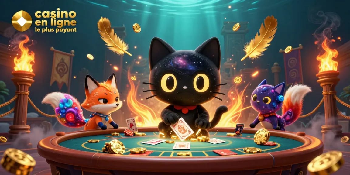 Jouer au casino en ligne le plus payant avec des personnages de jeu lumineux et des éléments captivants.