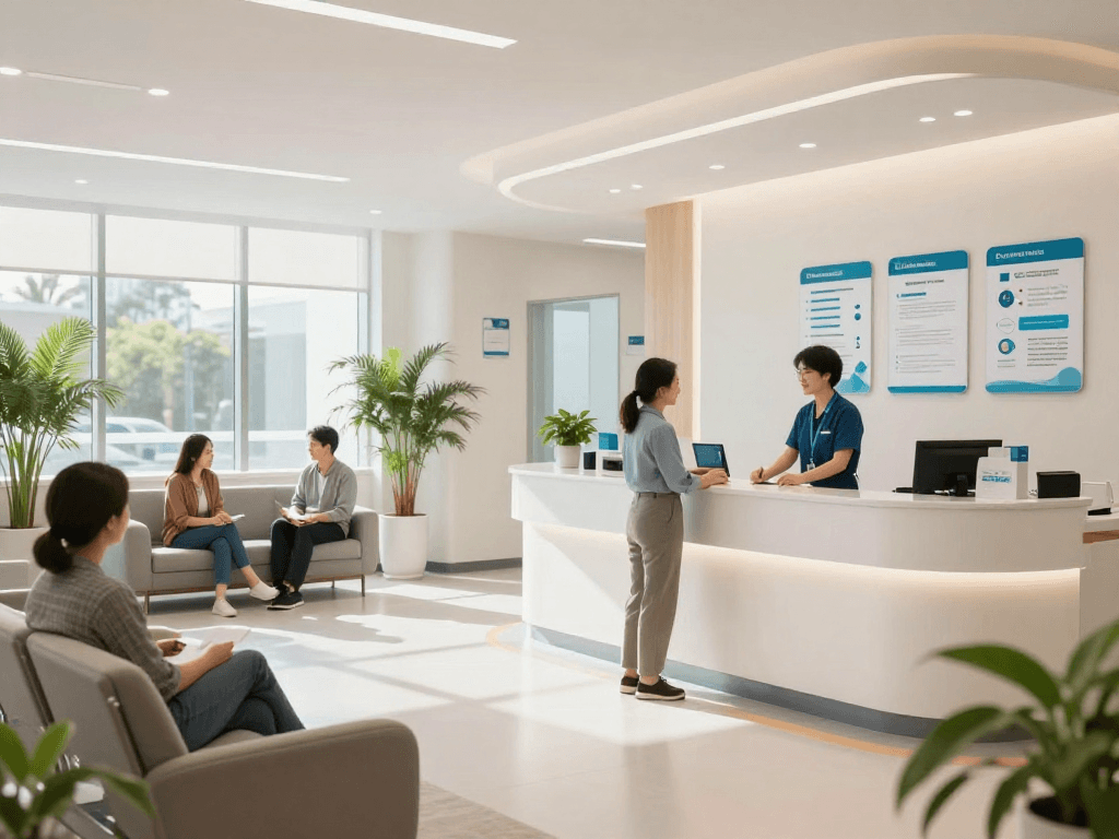 Private psychiatric assessment in a modern healthcare setting with compassionate patient care.