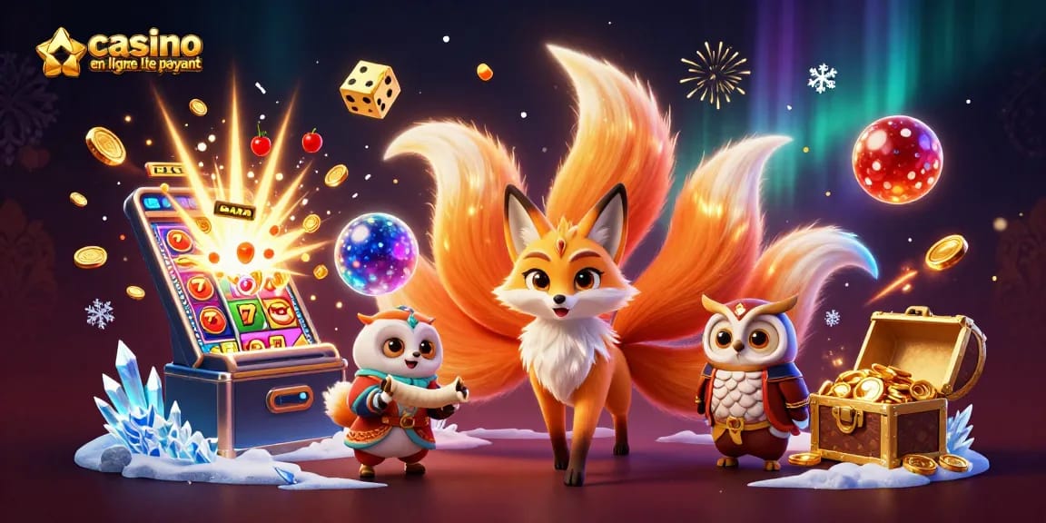 Accédez aux gains du casino en ligne le plus payant avec un design dynamique et coloré.