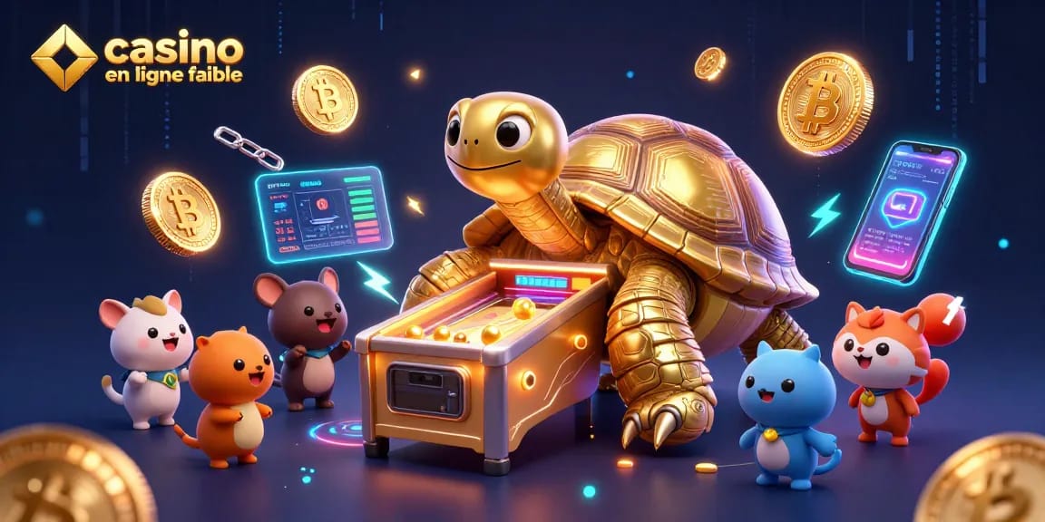 Découvrez les jeux au casino en ligne fiable avec une tortue dorée et des éléments de jeu captivants.
