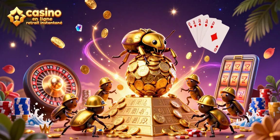 Gagnez avec le casino en ligne retrait instantané en profitant de jeux captivants et de jackpots.