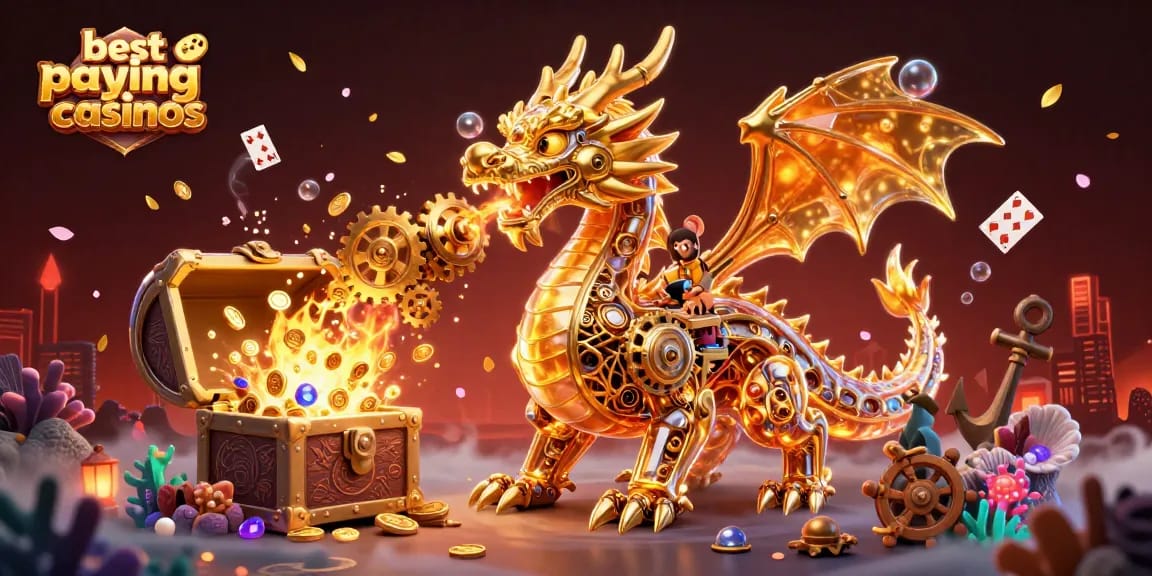 Win big at the best paying online casinos with rich visuals of golden treasures and exciting gameplay elements.