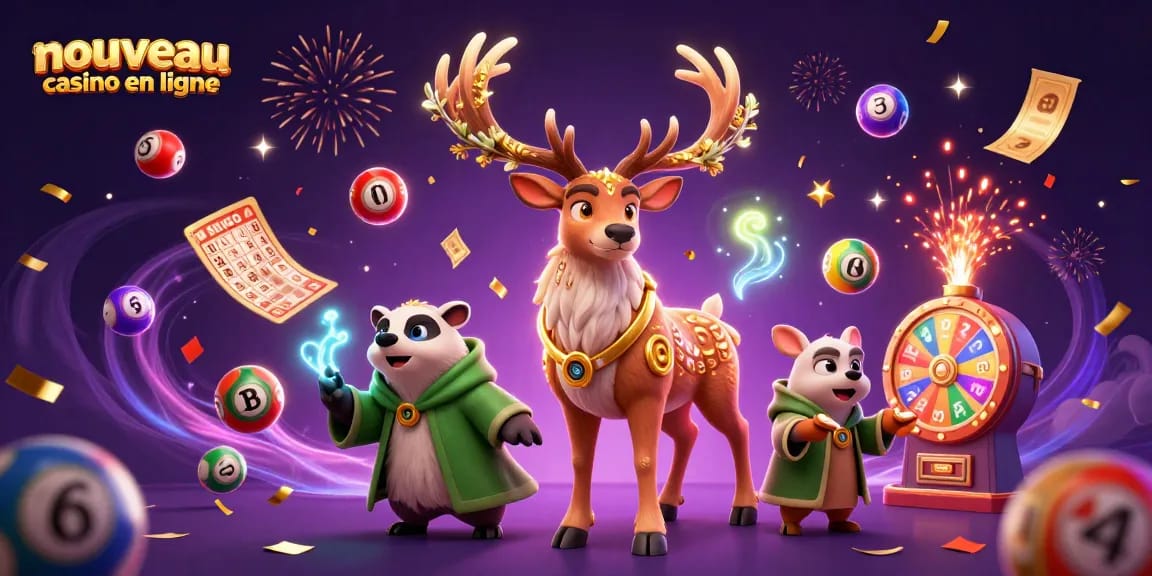 Nouveau casino en ligne : Mettez-vous en scène avec le druid stag et des jeux animés