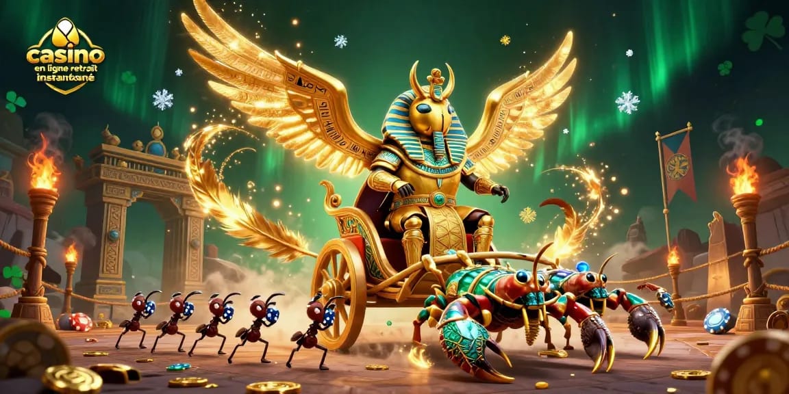 Animez vos gains avec le casino en ligne retrait instantané grâce à une illustration vibrante et dynamique.