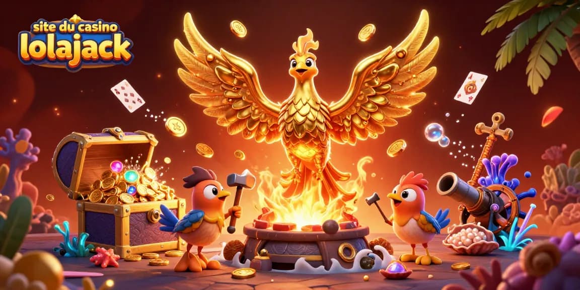 Découvrez les machines à sous passionnantes sur le site du casino lolajack avec des effets lumineux et des éléments de jeu colorés.