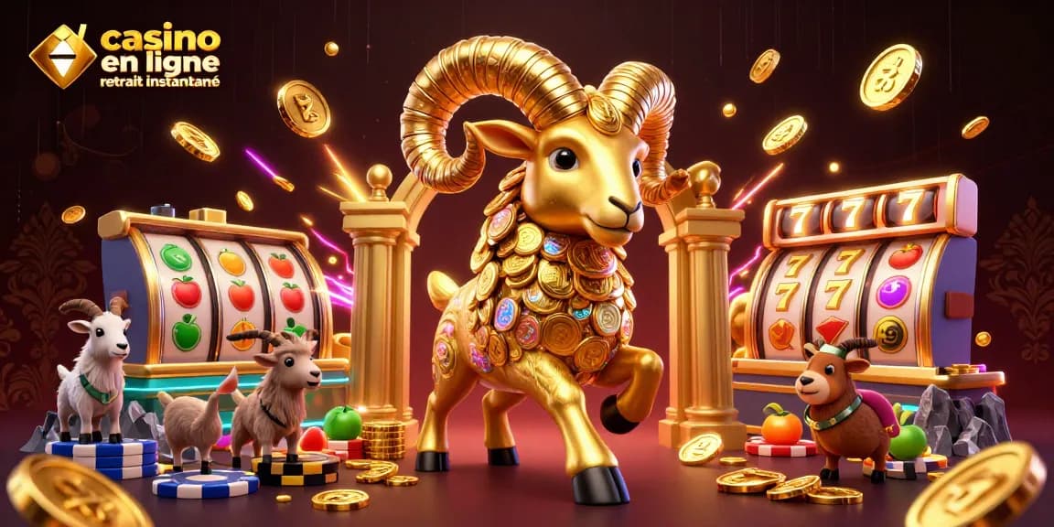 Découvrez des gains instantanés au casino en ligne retrait instantané avec une illustration dynamique de jeux.