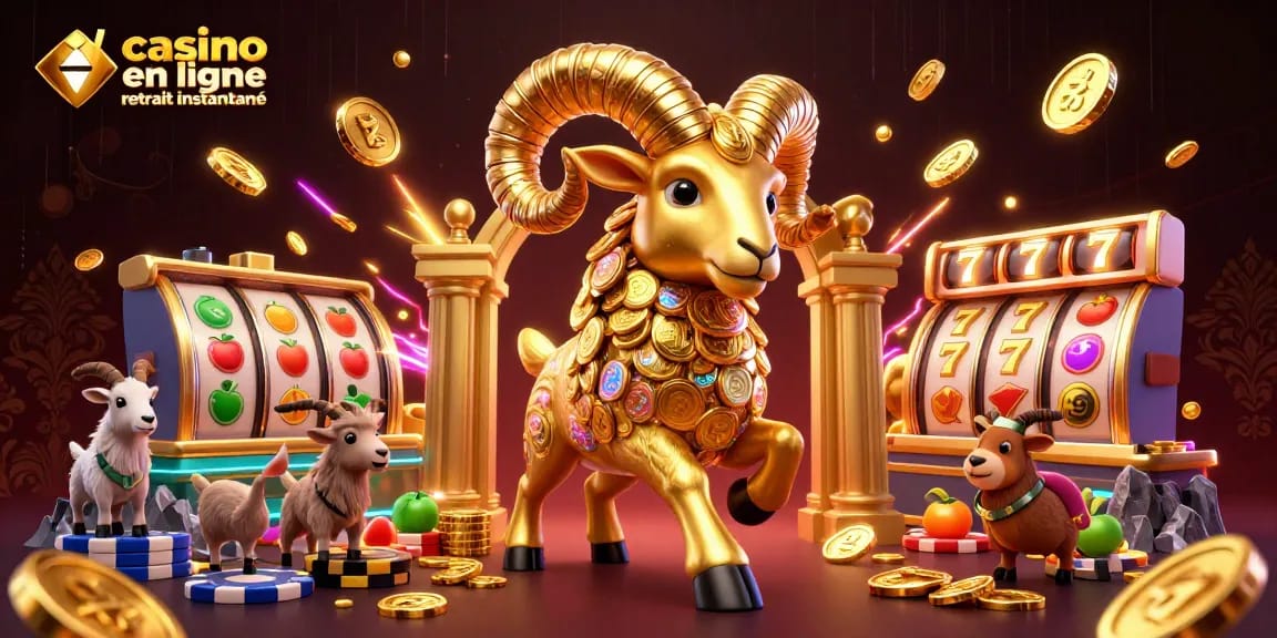 Découvrez des gains instantanés au casino en ligne retrait instantané avec une illustration dynamique de jeux.