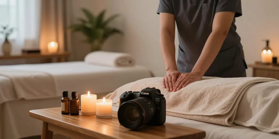 Experience relaxation with 성동구출장마사지 in a calming home spa environment