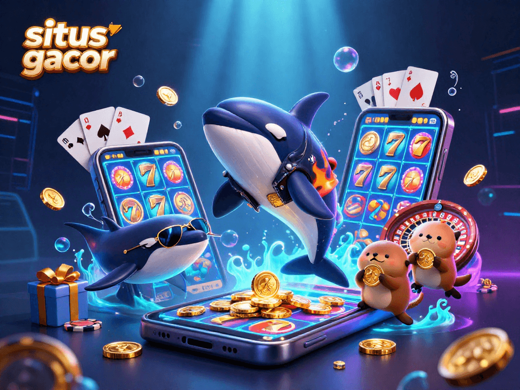 Experience thrilling gameplay with situs slot gacor featuring vibrant characters and dynamic slot game elements.