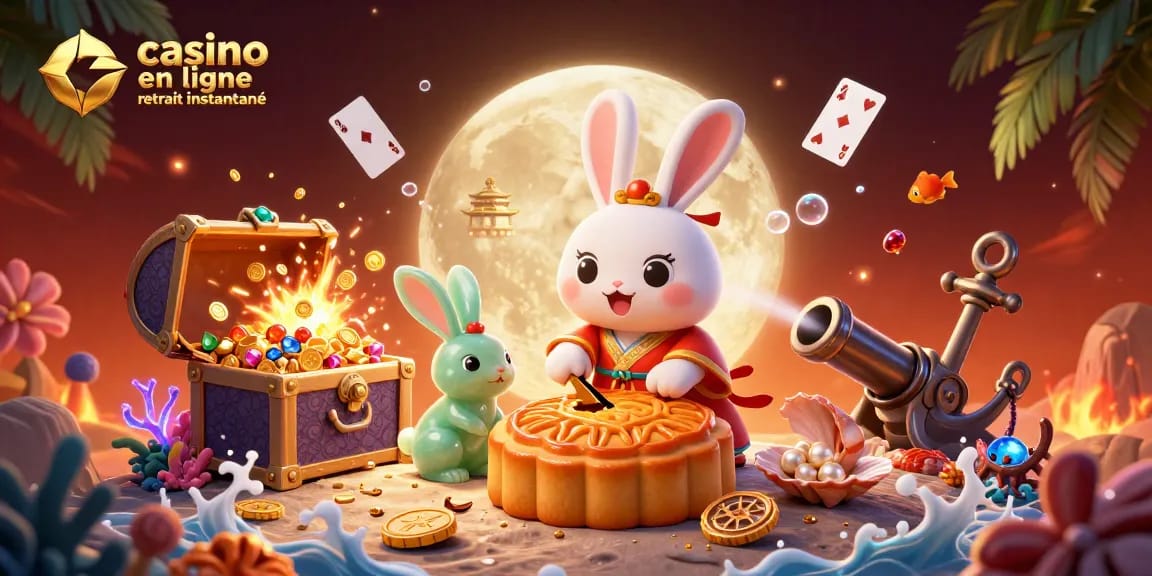 Immergez-vous dans l'univers du casino en ligne retrait instantané avec une illustration de jeu vibrante.