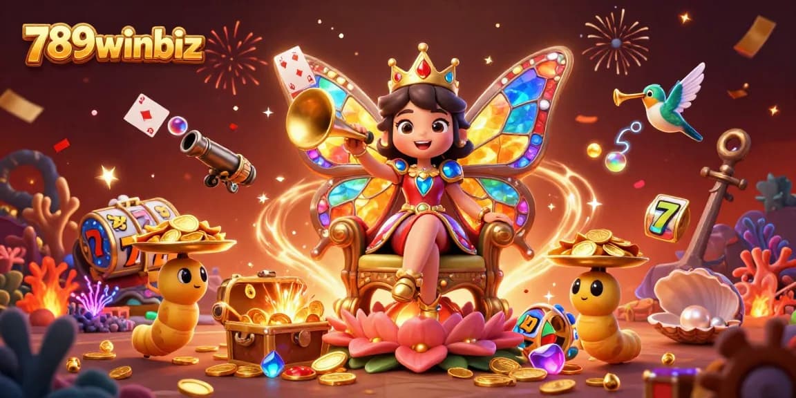 Experience jackpot excitement at 789winbiz with dynamic slot reels and colorful elements.