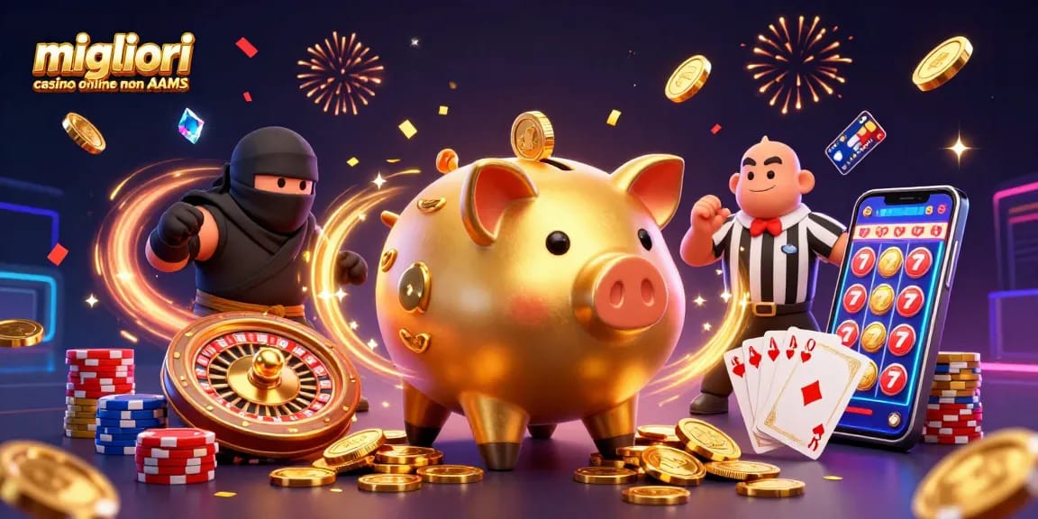 I migliori casino online non AAMS offrono controllo e divertimento. Gioca ora e vinci!