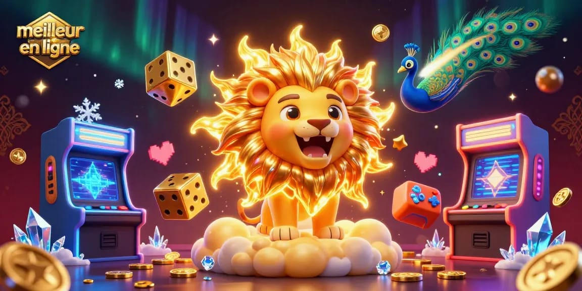 Jeu innovant au meilleur casino en ligne avec des personnages 3D captivants et des éléments de jeux colorés.