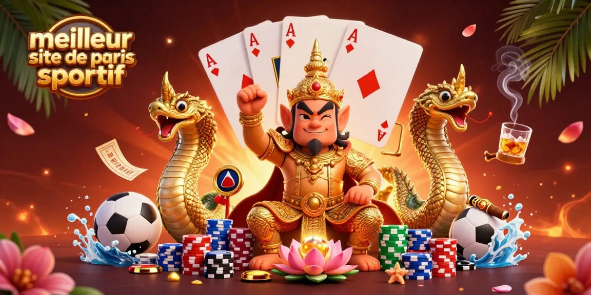 Visitez le meilleur site de paris sportif avec des personnages de jeu et des éléments de paris dynamiques.