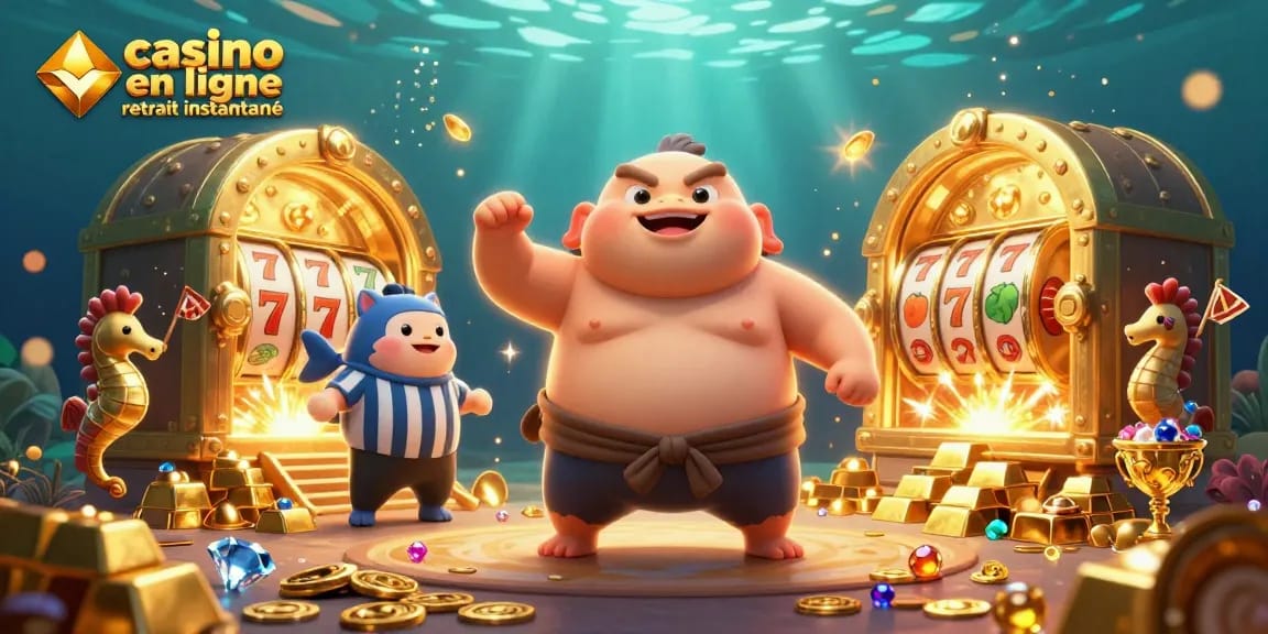 Vivez l'excitation de casino en ligne retrait instantané, avec notre illustration dynamique du jeu.