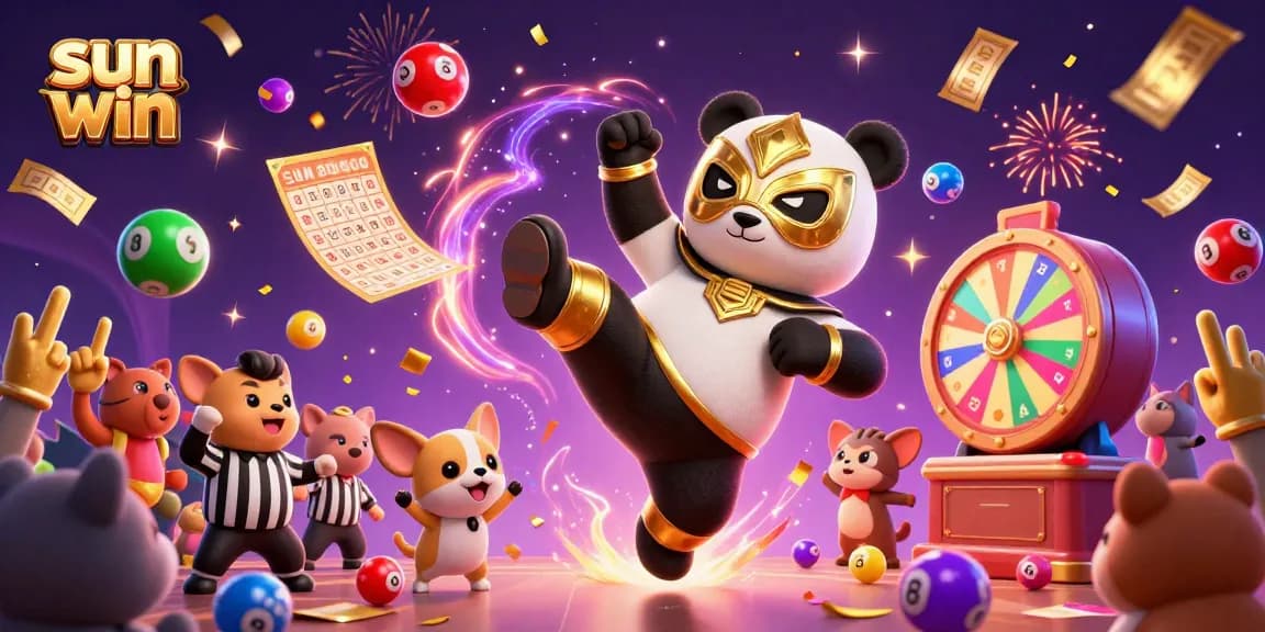 Experience the thrill of betting at sun win with a vibrant illustration of dynamic casino elements.