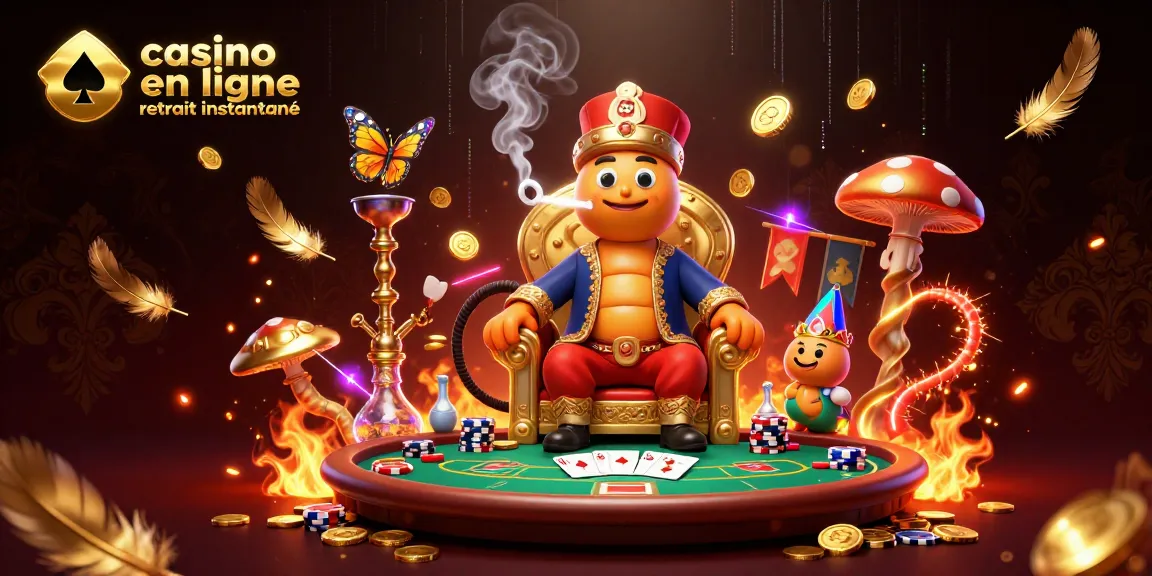 Profitez d'une ambiance de jeu avec casino en ligne retrait instantané et des symboles de poker éclatants.
