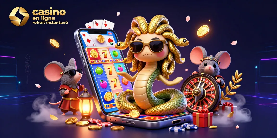 Gagnez avec le casino en ligne retrait instantané à travers une illustration captivante