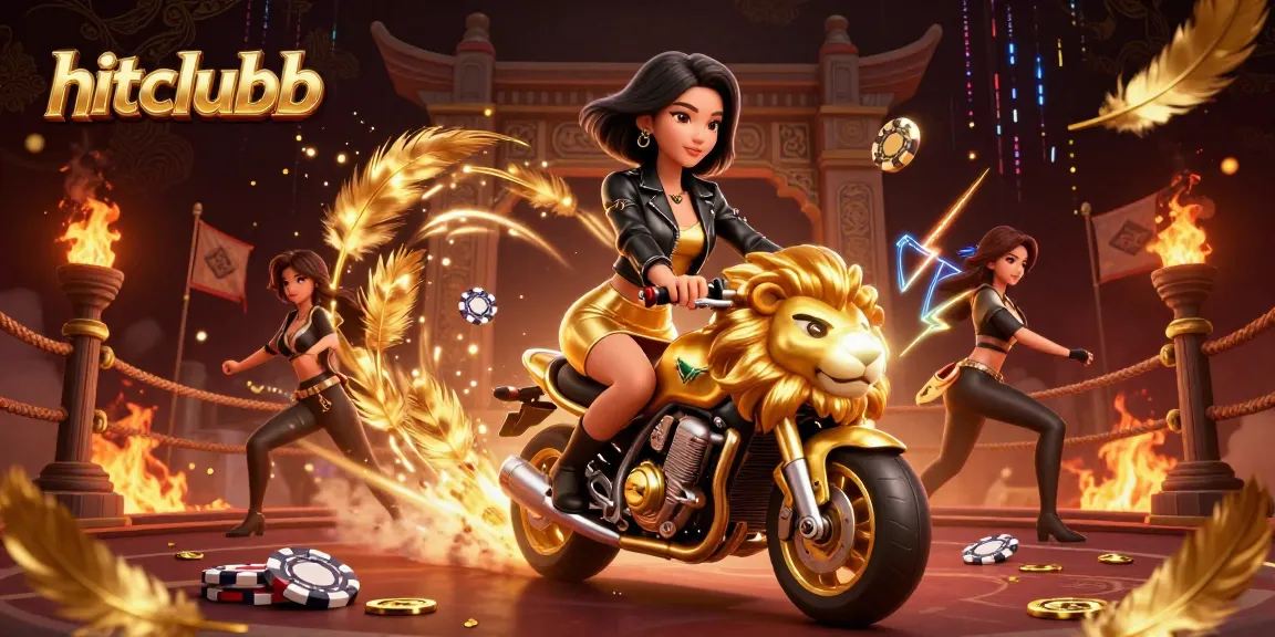 Experience winning action at hitclubb with a luxurious 3D casino illustration featuring dynamic characters.