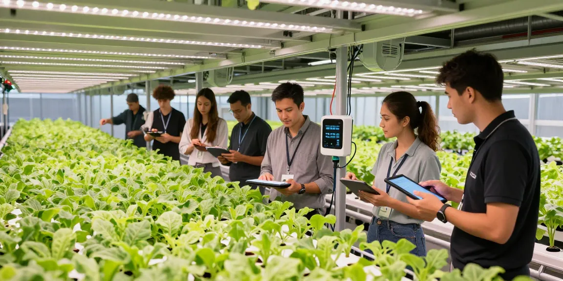 CIKA4D slot integrated into modern indoor agriculture facility showcasing innovative grow systems and professional teamwork.