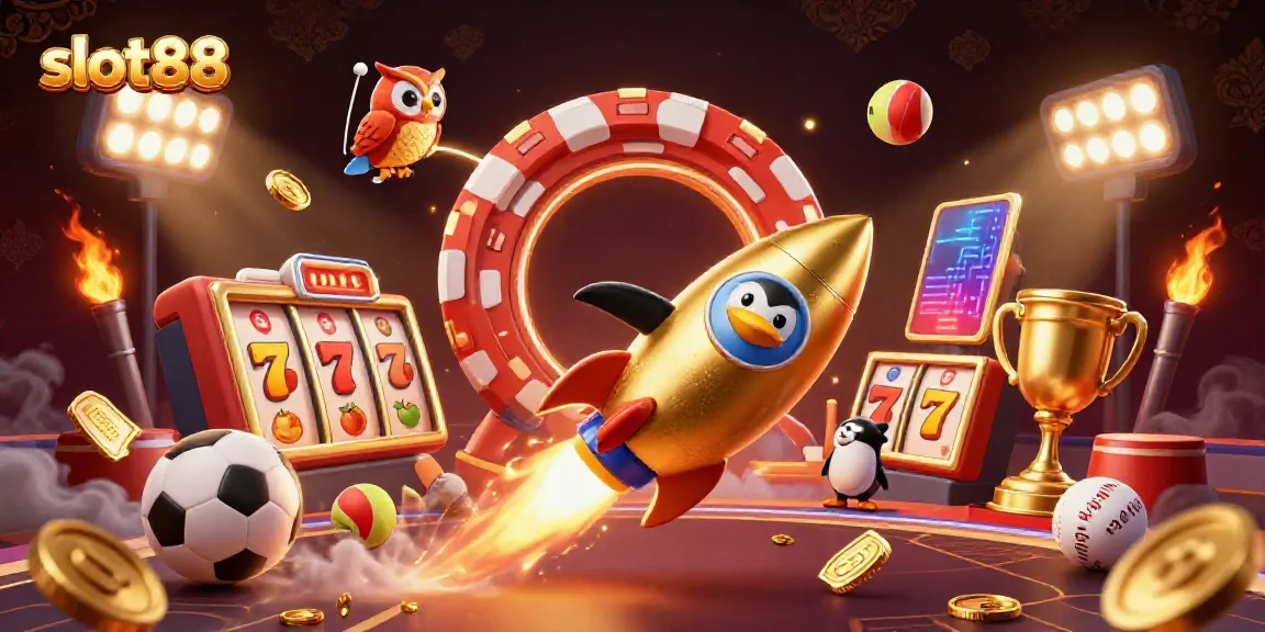 Slot88 menawarkan permainan slot modern yang menarik dengan berbagai simbol dan fitur bonus.