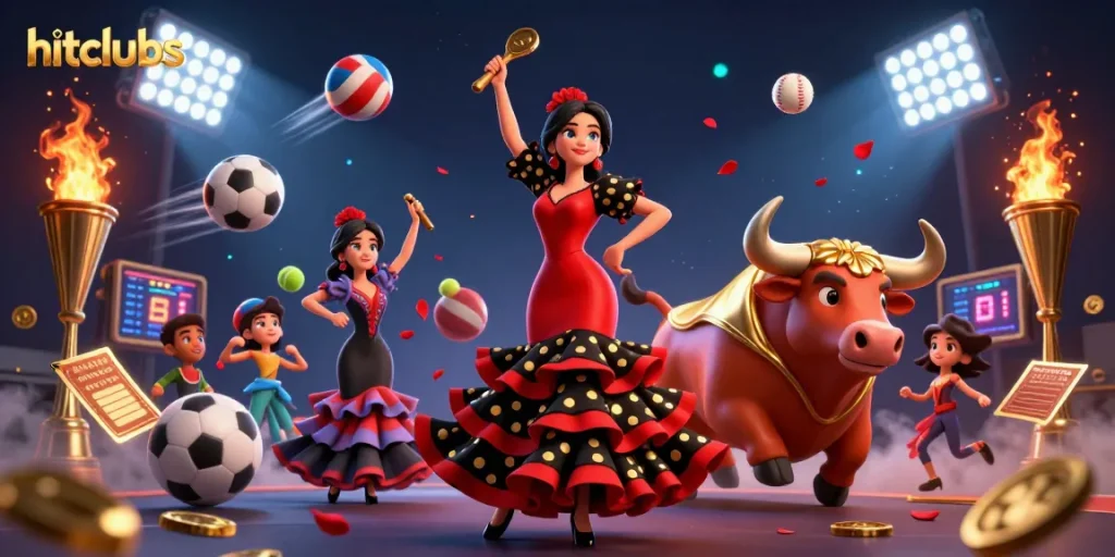 Experience thrilling gameplay at hitclubs with vibrant casino elements and action-packed dynamics.