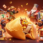Experience enchanting gameplay with slot depo 1k in this detailed 3D illustration of fortune and luck!