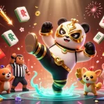 Experience GG88's vibrant casino action with playful characters among dazzling game elements.