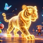 Experience thrilling bets with new88 in a vibrant casino scene featuring dazzling casino characters and dynamic game elements.