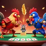 Experience intense action at lu88 with a dramatic showdown between 3D fighting roosters in casino style.