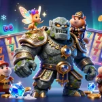 Spin to win at MM88 with our magical golem guarding slots and treasures!