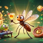 Experience thrilling gameplay with 789win in a vibrant casino-themed illustration featuring dynamic characters and rich visuals.