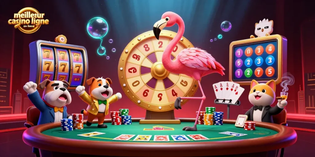 Découvrez le meilleur casino en ligne et gagnez avec des spins captivants et des jetons de poker.