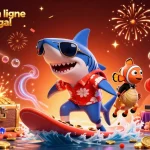 Jouer à des jeux de casino en ligne légal en France avec des personnages animés dans un océan d'or.