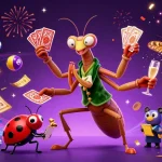 Go88 players enjoy an exciting gaming experience with vibrant lottery elements and engaging characters.