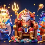 Spin the reels at Bosjoko with a vibrant jackpot scene filled with treasures and excitement!