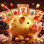 Jouer à casino en ligne retrait instantané avec un cochon d'or et des éléments riches