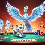 Engage with thrilling poker action featuring tk11b’s mesmerizing characters and dynamic casino elements.