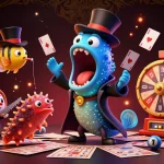 Experience 92lottery magic with winning card tricks and exciting lottery elements in this vibrant illustration.