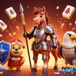 Profitez d'un jeu captivant sur casino en ligne retrait instantané avec cette illustration 3D dynamique.