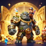 EE88 offers exciting adventures with a golem guardian, fairy magic, and rich treasures.