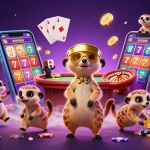 Gagnez gros avec casino en ligne le plus payant grâce à une scène de suricates animée et vibrant d'énergie.