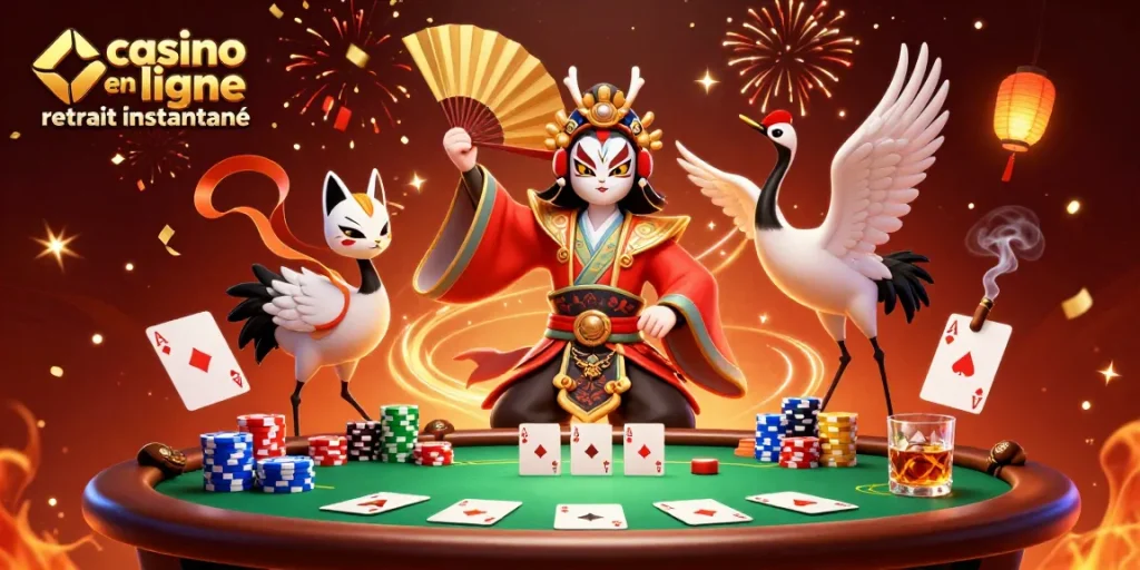 Les joueurs gagnent avec casino en ligne retrait instantané où l'animation festive se mêle aux éléments de poker.